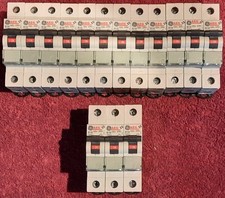 15 Stück Konvolut AEG Sicherungsautomaten Elfa EP61 B16A Gebraucht