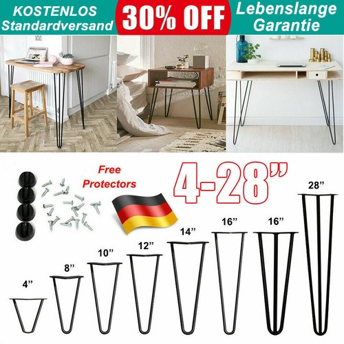 4er set hairpin leg - 4er,
