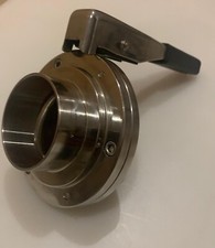 Drosselklappe Edelstahl zum