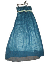 Ballkleid Brautjungfernkleid Neckholderkleid Damen grün ca Gr. 36 Weihnachten