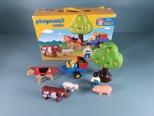 Playmobil 1.2.3  Sommerweide Ponykutsche  6620