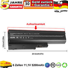 Akku Für Lenovo ThinkPad T60 T61 T61p R60 R61 R61e R500 T500 W500 SL500 5200mAh