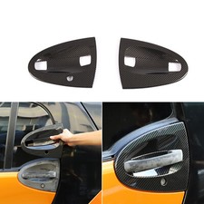Carbon Optik Türgriffblende Rahmen Abdeckung Passend Für Smart Fortwo 451 09-15