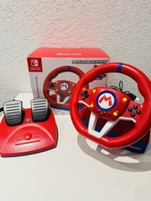HORI Mario Kart Racing Wheel Pro Mini Lenkrad - Rot/Blau