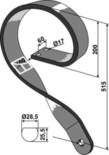 Federzinken - Ausführung