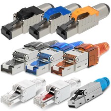 Netzwerk Stecker RJ45 CAT6 CAT6a Cat7 CAT8 CAT8.1 Netzwerkstecker Werkzeuglos