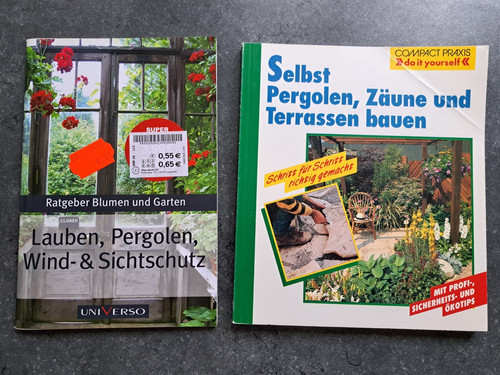 Pergola laube zaun terrasse - pergola,