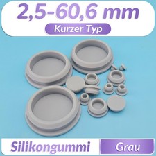 Kurzer Grau Abdeckstopfen