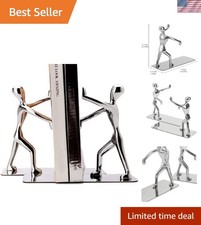 Robuste Edelstahl Buchstützen