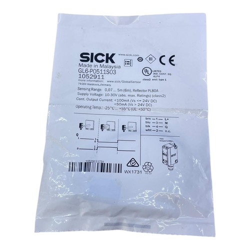 Sick gl6 p0511s03 - sick, gl6-p0511s03