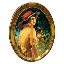 Coca-Cola Metall Tablett USA