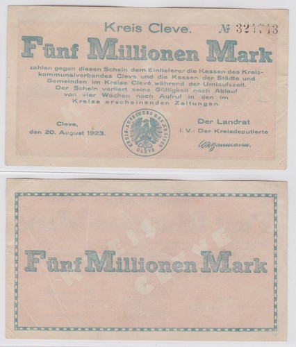 Millionen mark banknote - millionen,