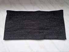 Haarband Stirnband Schwarz Glitzer
