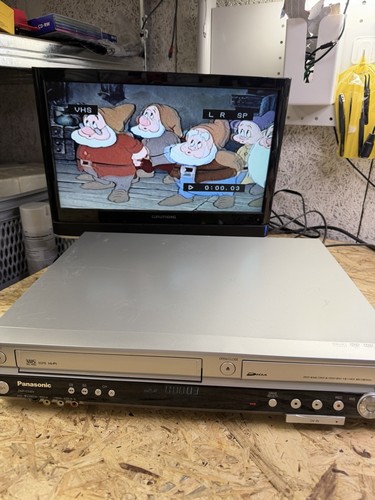 Panasonic dmr es35v vhs - panasonic, dvd