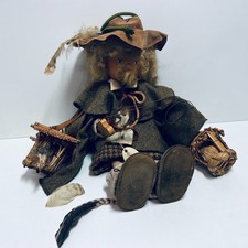 Holzmarionette Marionette von Ursula Gehlmann - 44 cm lang - Akzeptabel   #57