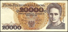 Polen - Banknote Von 20000