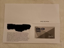 Gutschein Cinestar Kino für zwei neu unbenutzt Wert 38,90€