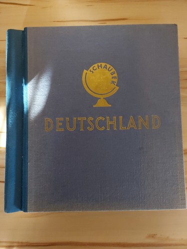 Schaubek briefmarken album - briefmarken,