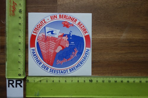 Alter aufkleber stadt berlin - stadt,