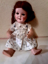 Alte Puppe Masse Glasaugen