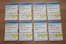Ltu bordkarten via frankfurt - bordkarten, 1