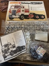 MATCHBOX AMT 1:25 BUDWEISER PETERBILT 352 PACEMAKER TRUCK LKW Modell Neu Selten