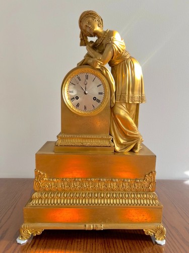 Empire pendule kaminuhr bronze - empire,