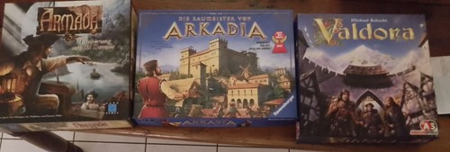 Drei brettspiele - drei,