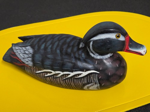 Ente erpel holz holzfigur - holz,