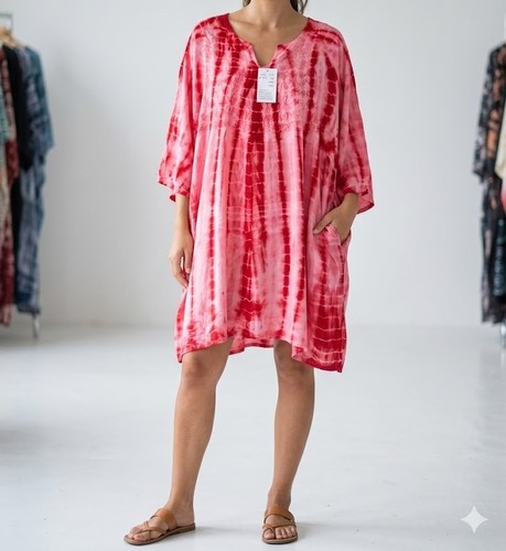 Batik tunika kleid aus indien - batik,