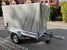 Kfz-Anhänger  STEMA Variolux 750 inkl. Hochplanenset 100cm und Original-Zubehör