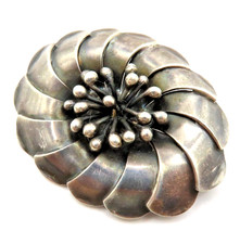 Art deco brosche 835 silber - brosche,
