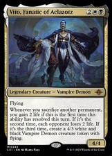 *MtG: VITO, FANATIC OF ACLAZOTZ - The Lost Caverns of Ixalan Mythic - magicman*