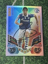 COA Signiert RAUL autograph on card auto Autogramm TOPPS Autograph SCHALKE 04