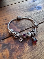 Pandora armband mit charms - pandora,