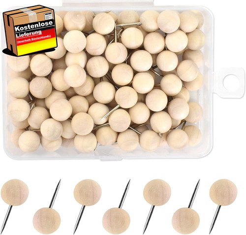 100 stück rundkopf - 100,