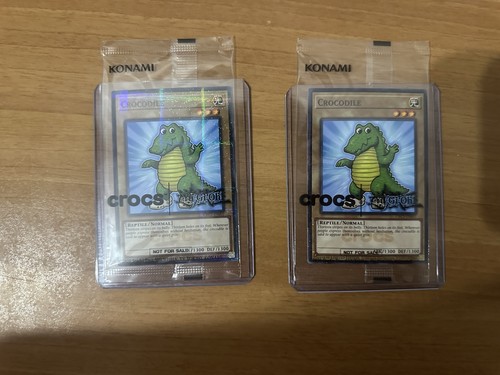 X crocs krokodil - yu-gi-oh,
