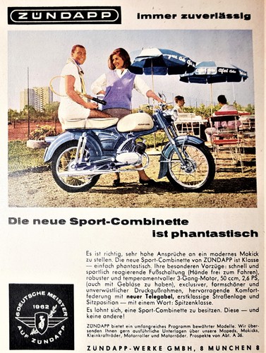 Combinette zündapp - combinette,