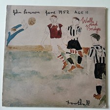 JOHN LENNON - WALLS AND BRIDGES  UK 1st VINYL LP PCTC 253 DIE CUT SLEEVE VG+/VG+
