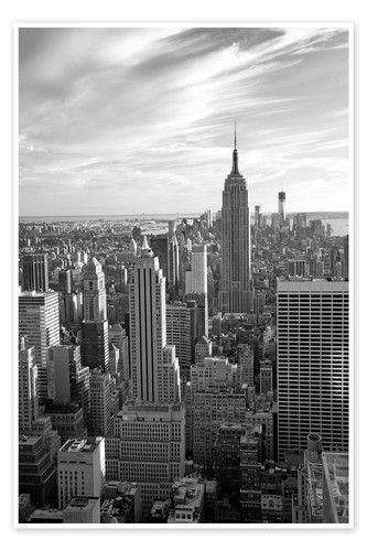 Poster ansicht von manhattan - von,