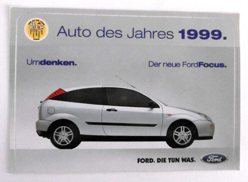 Werbe aufkleber ford focus - werbe-aufkleber,