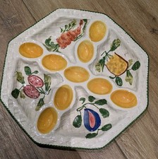 Eierteller Handbemalt Keramik