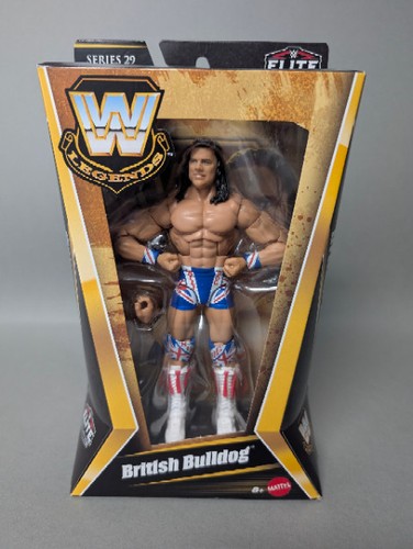 British bulldog wwe mattel - british,