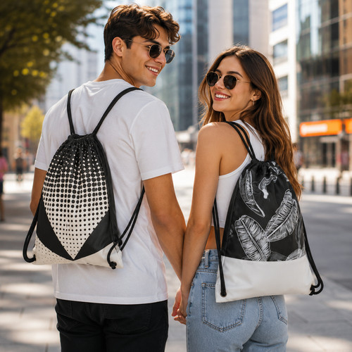 Stylischer turnbeutel gymbag - stylischer,