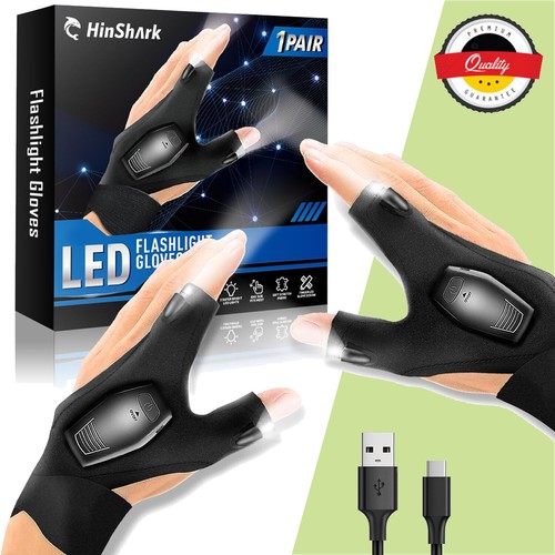 Led handschuhe mit - 2x,