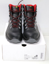 SIGA Aqua Mid ESD S3 HRO HI CI WR SRC Sicherheitshochschuh, Gr. 45 EU, Schwarz