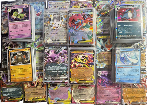 Pokemon karten sammlung - karten, 100er