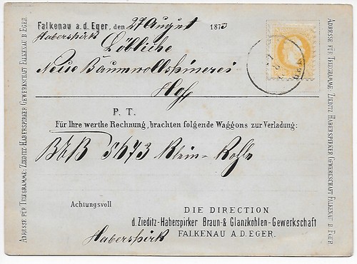 Falkenau eger 1873 nach - am,
