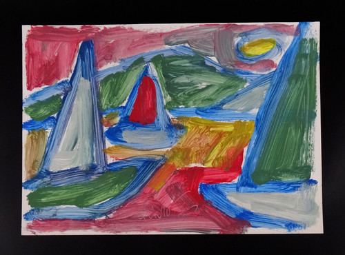 Gemälde acryl miklos nemeth - gemälde,