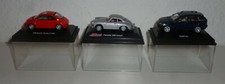 SCHUCO HONGWELL / 3 MODELLAUTOS / PORSCHE 356, BMW X5, VW BEETLE / 1:72 /#1583